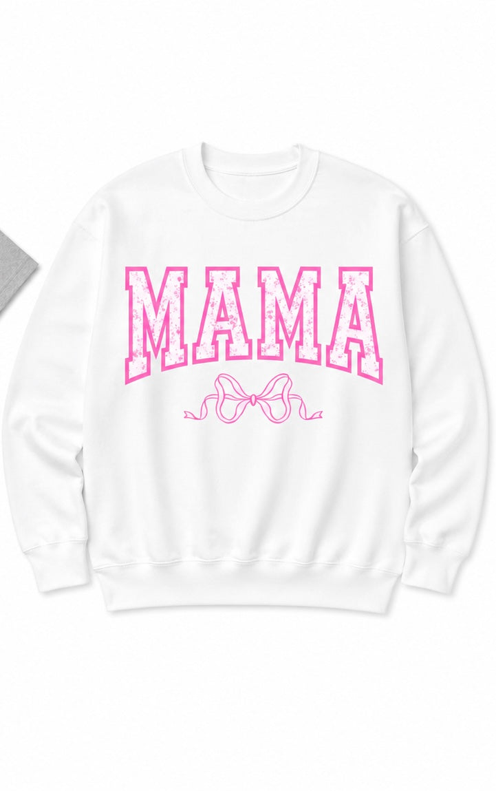 Mama - Pink Bow