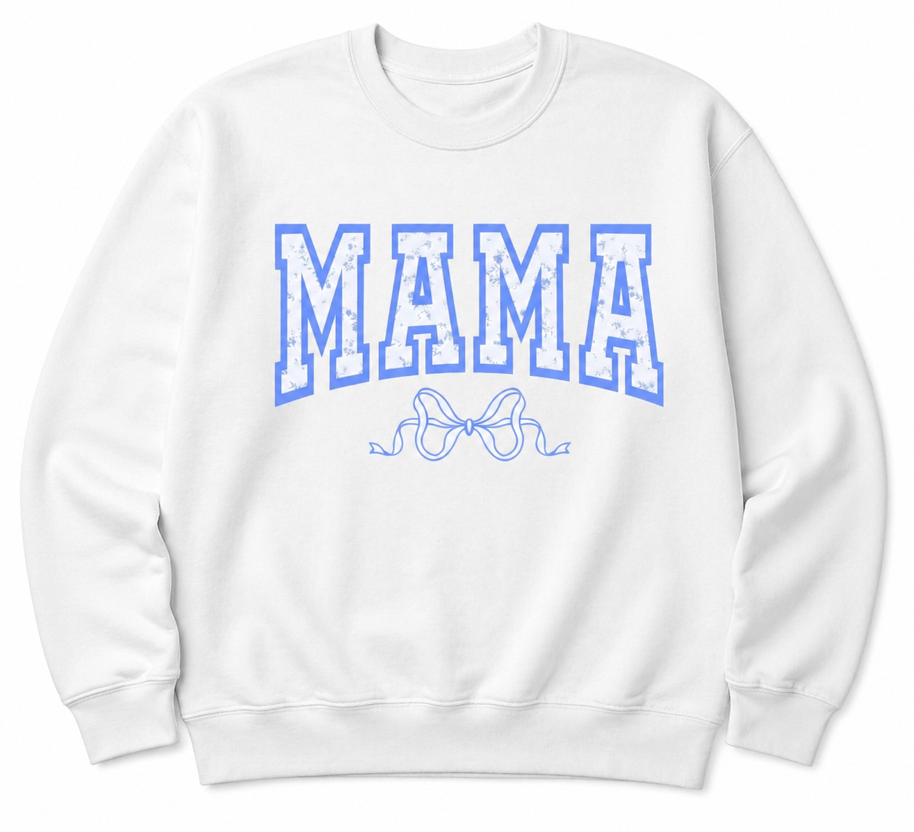 Mama - Blue Bow