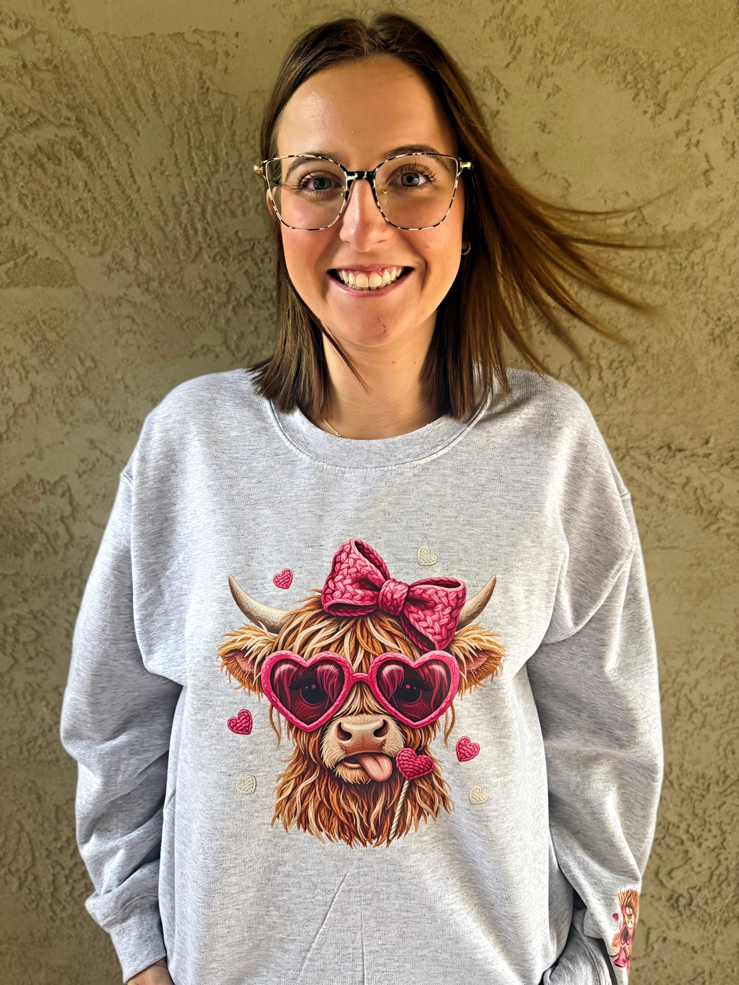 Valentine's Day Cow