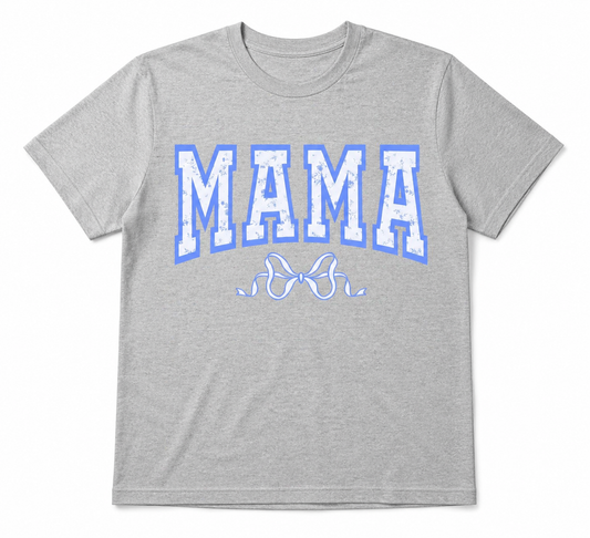Mama - Blue Bow
