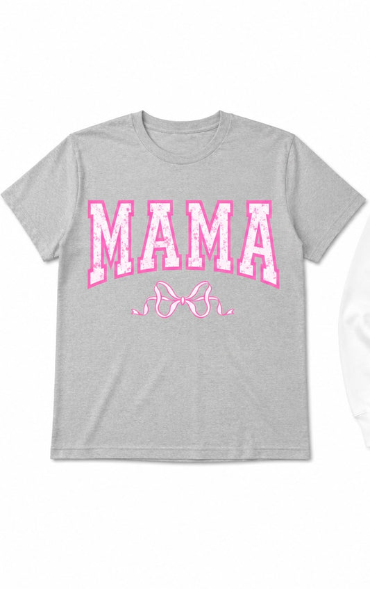 Mama - Pink Bow